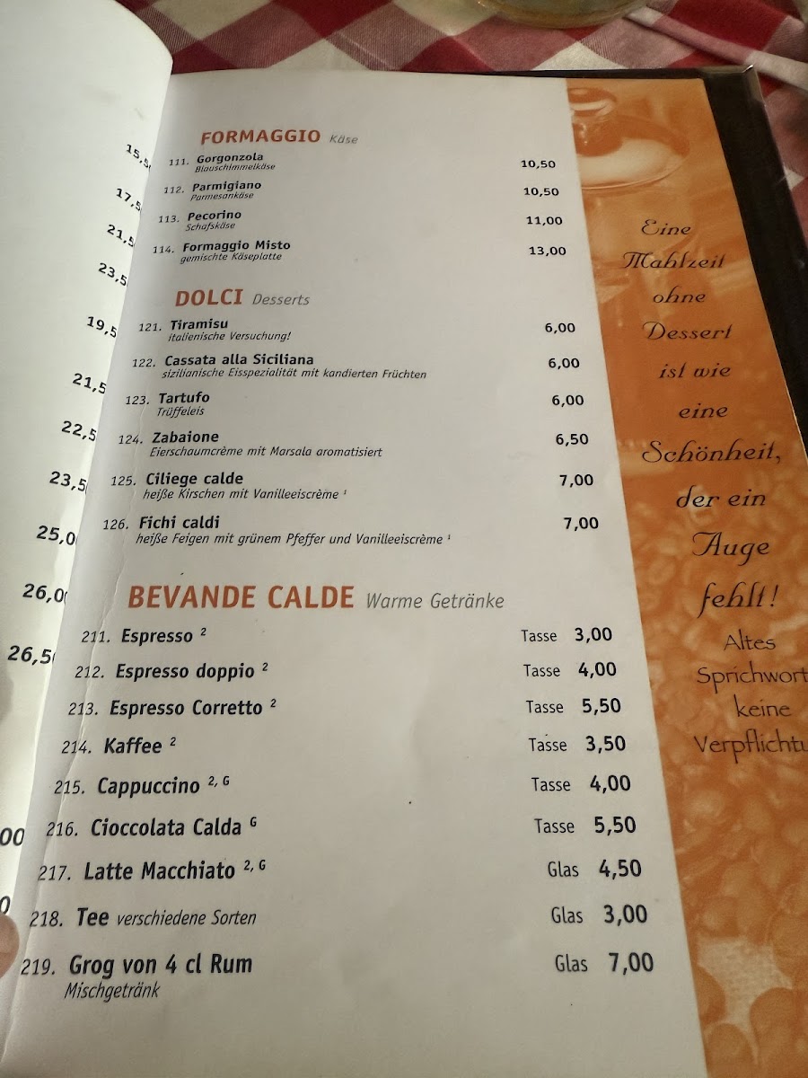 Trattoria Pane & Vino Photo Menu 4