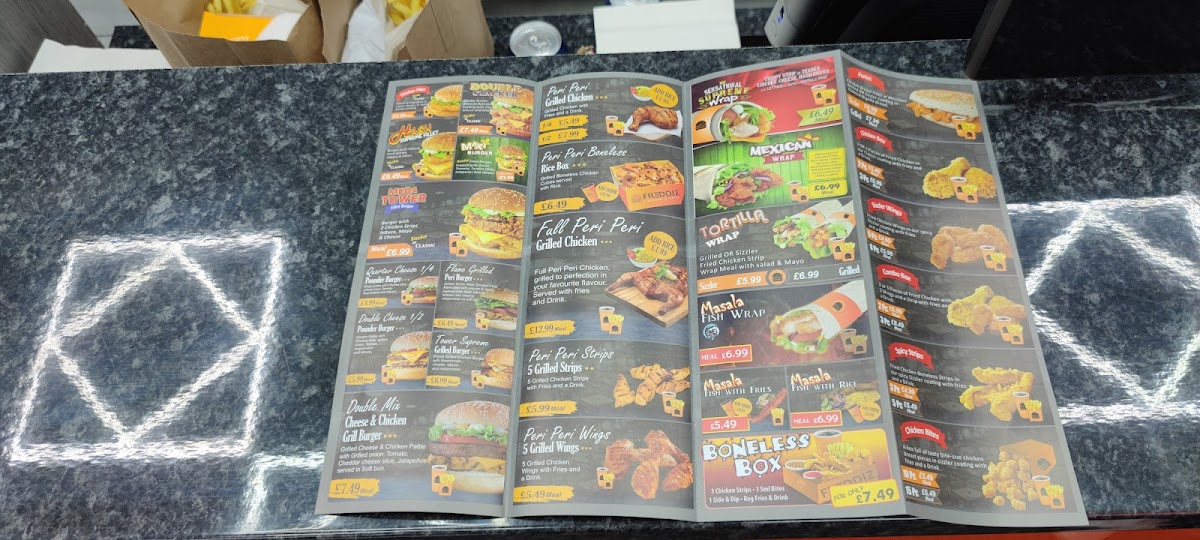 Freddiz Burger & Grill Photo Menu 4