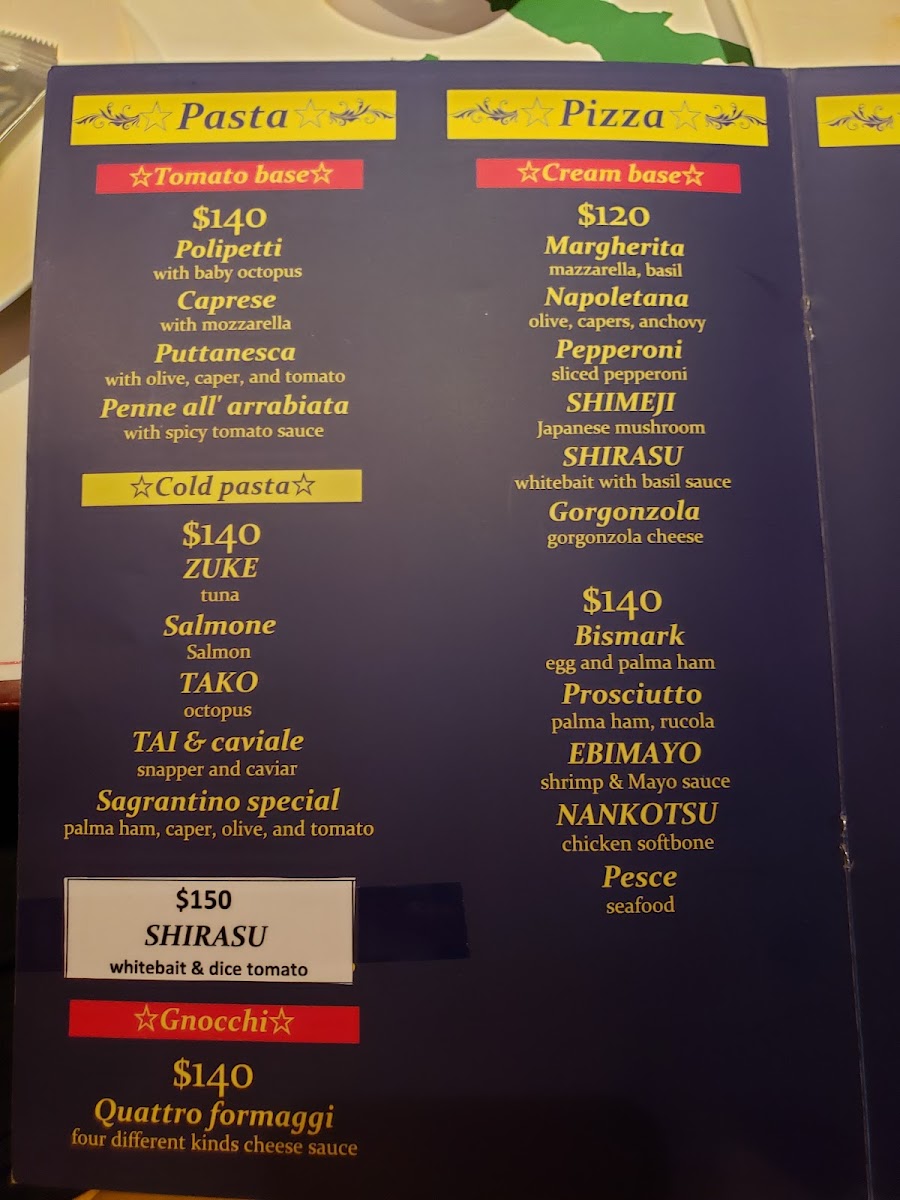 Sagrantino Photo Menu 3