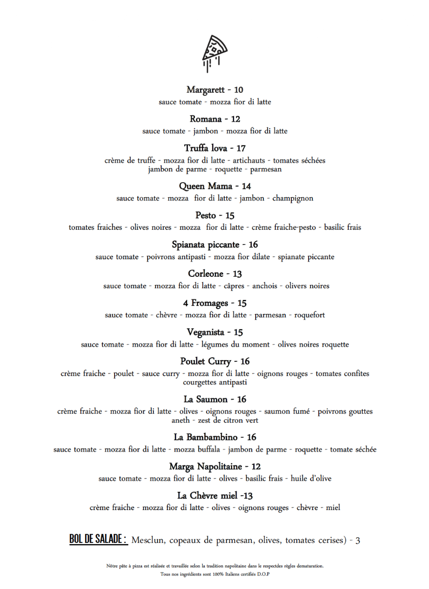 Bambino Pizza Club Photo Menu 5