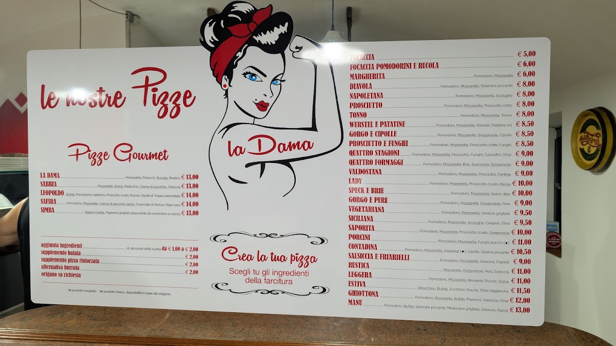Trattoria Pizzeria Braceria La Dama Photo Menu 8