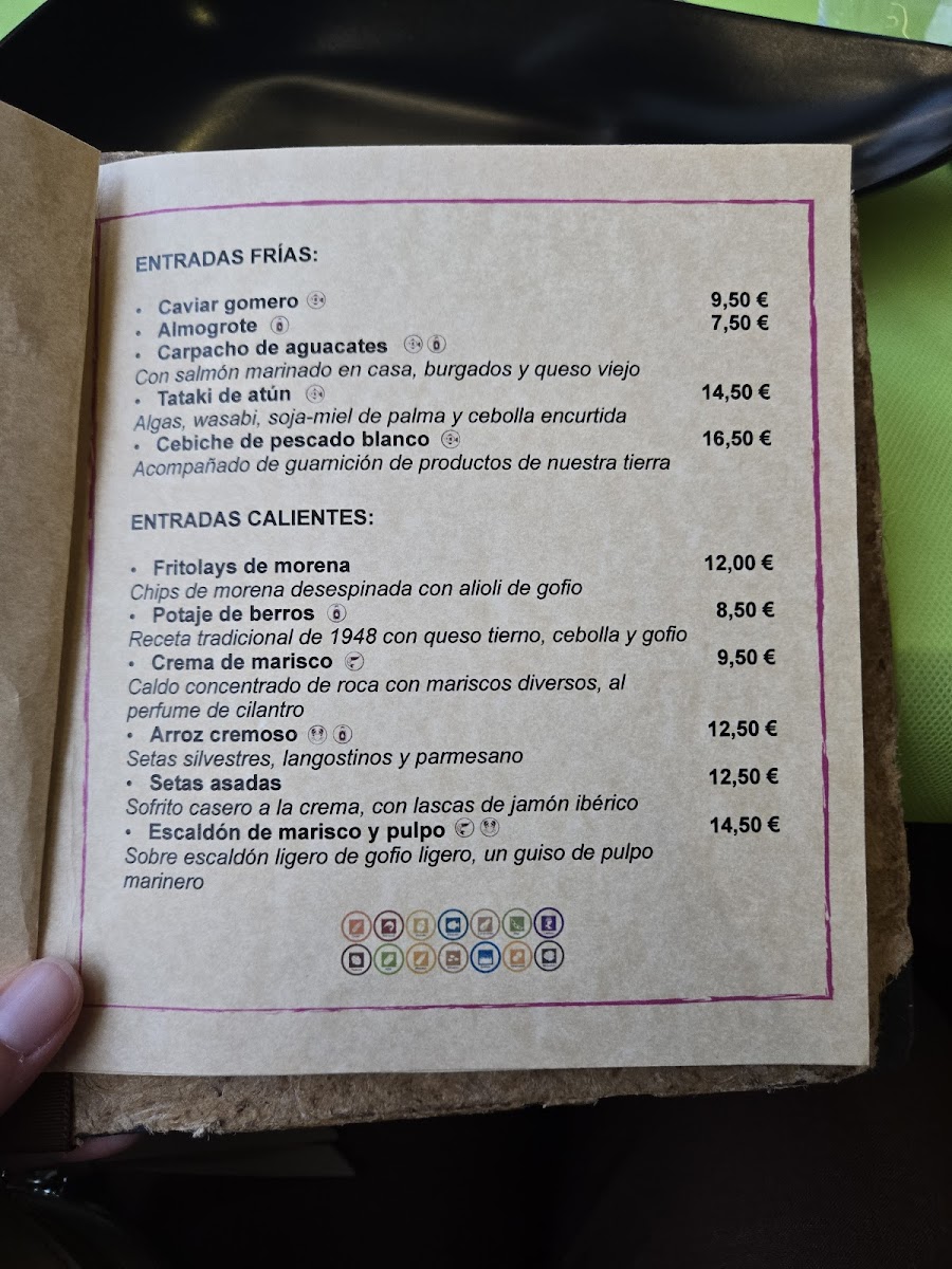 Caprichos De La Gomera Photo Menu 10