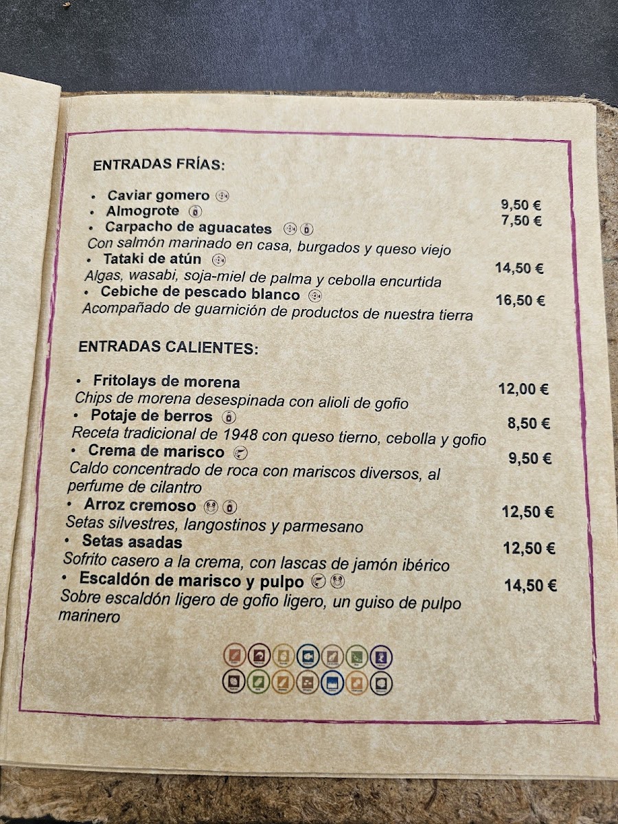 Caprichos De La Gomera Photo Menu 4