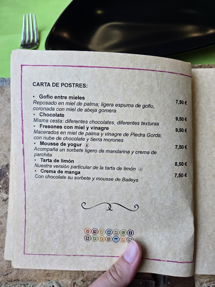 Caprichos De La Gomera Photo Menu 7