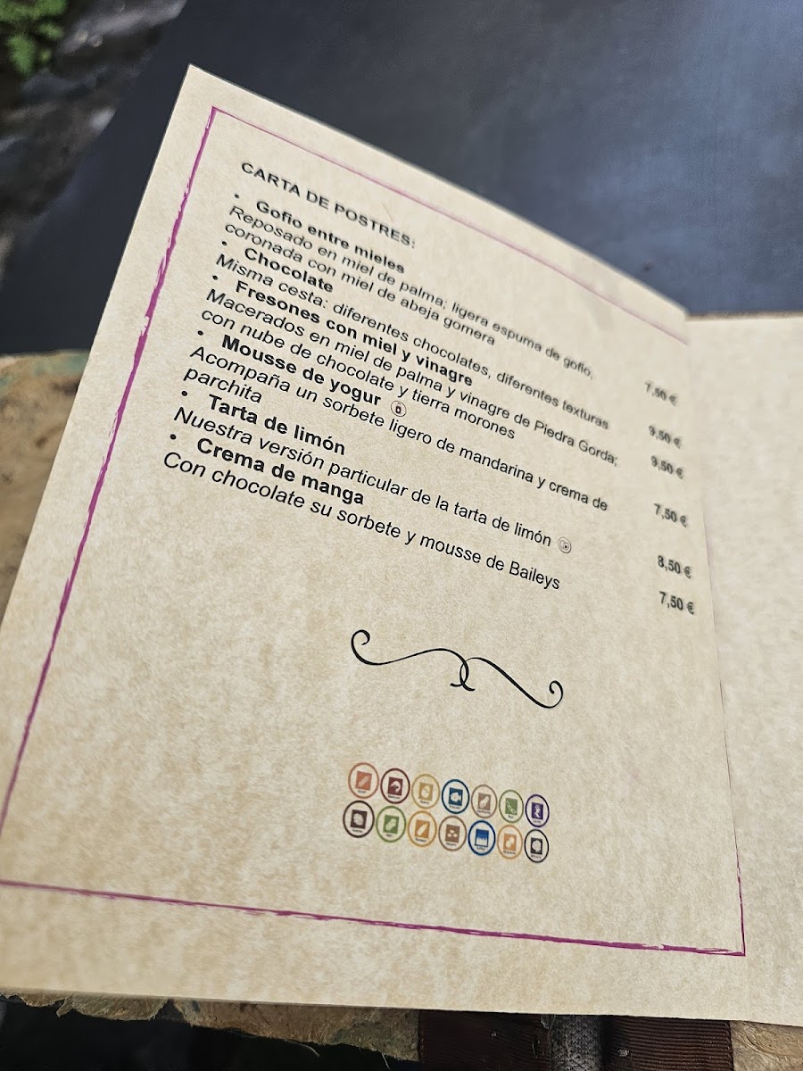 Caprichos De La Gomera Photo Menu 8
