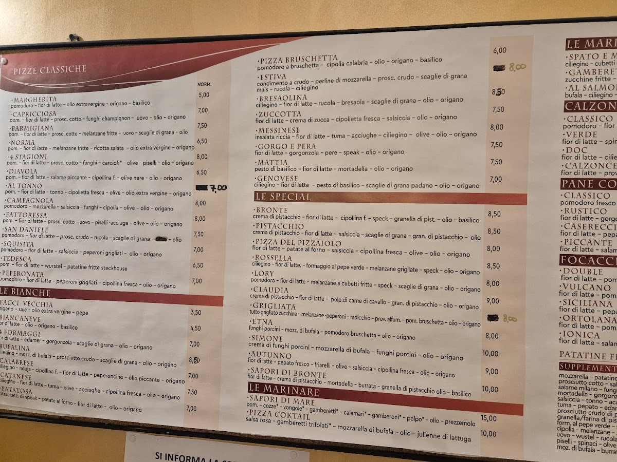 Sapori di pizza s.r.l.s Photo Menu 6