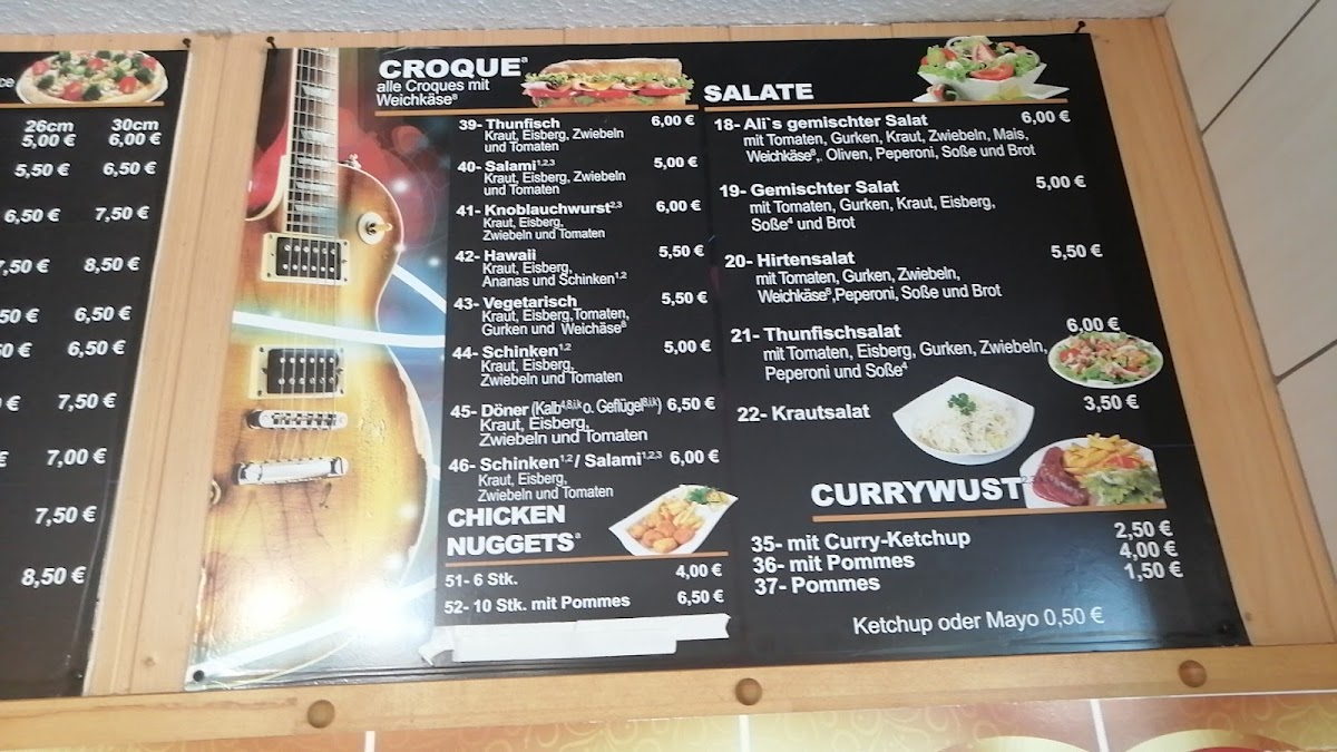 Alis Bistro Imbiss GmbH Photo Menu 4