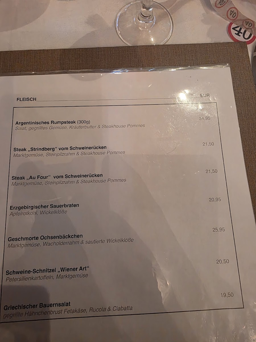 Hotel Schützenhaus Photo Menu 1
