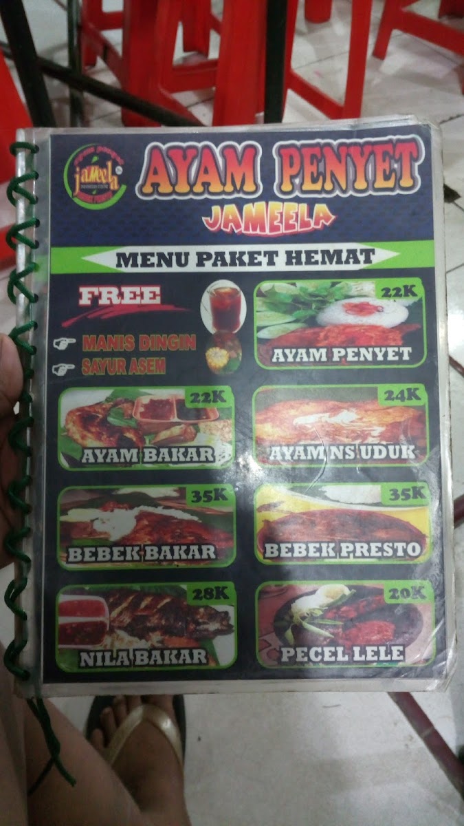 Ayam Bakar Jameela Photo Menu 4