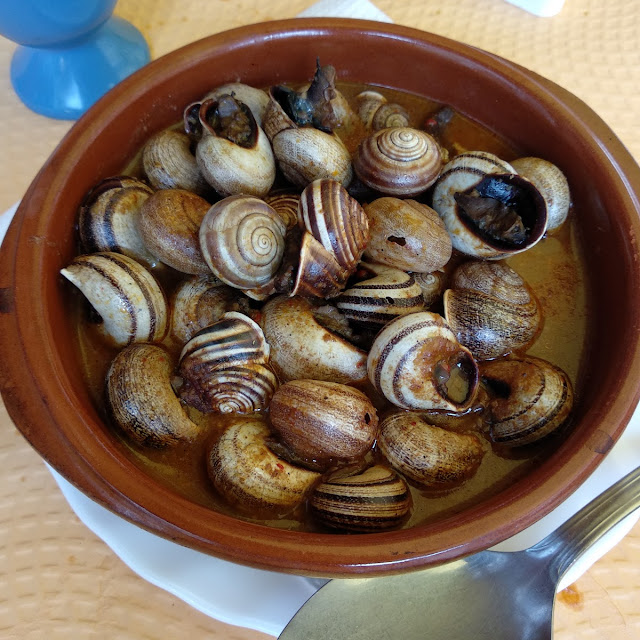 Snails in Garlic Sauce