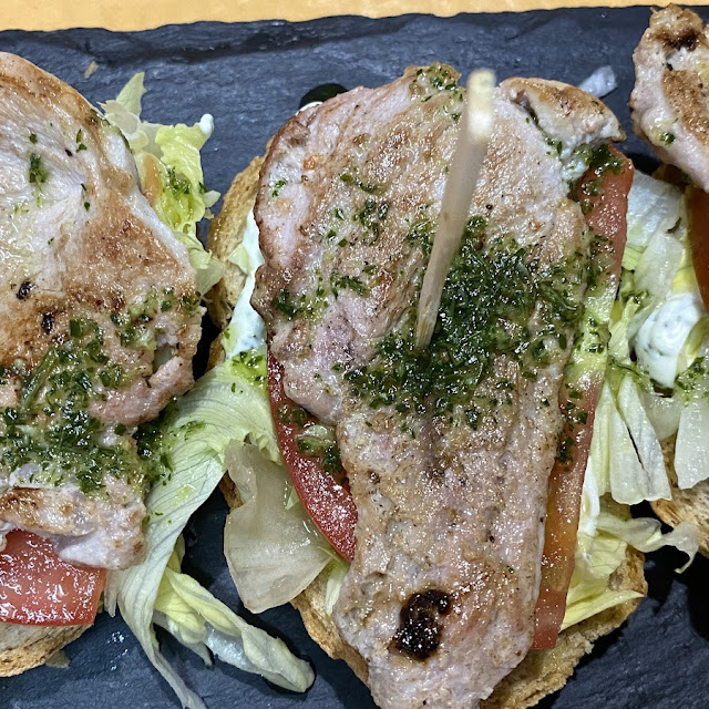 Lacon with Paprika of Bread