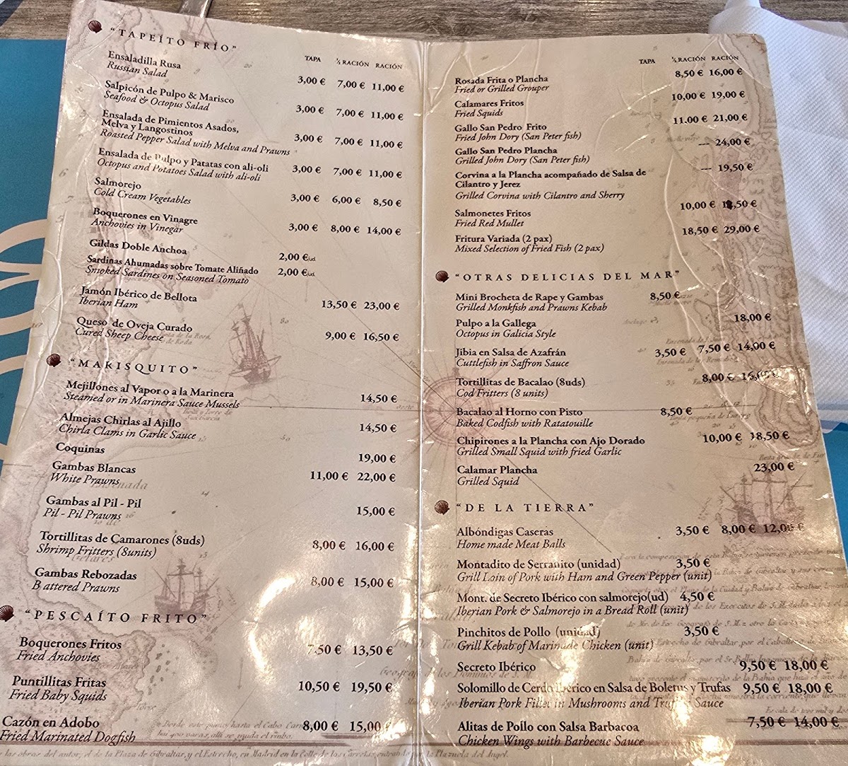 Restaurante El Trasmallo de Agustino Photo Menu 10
