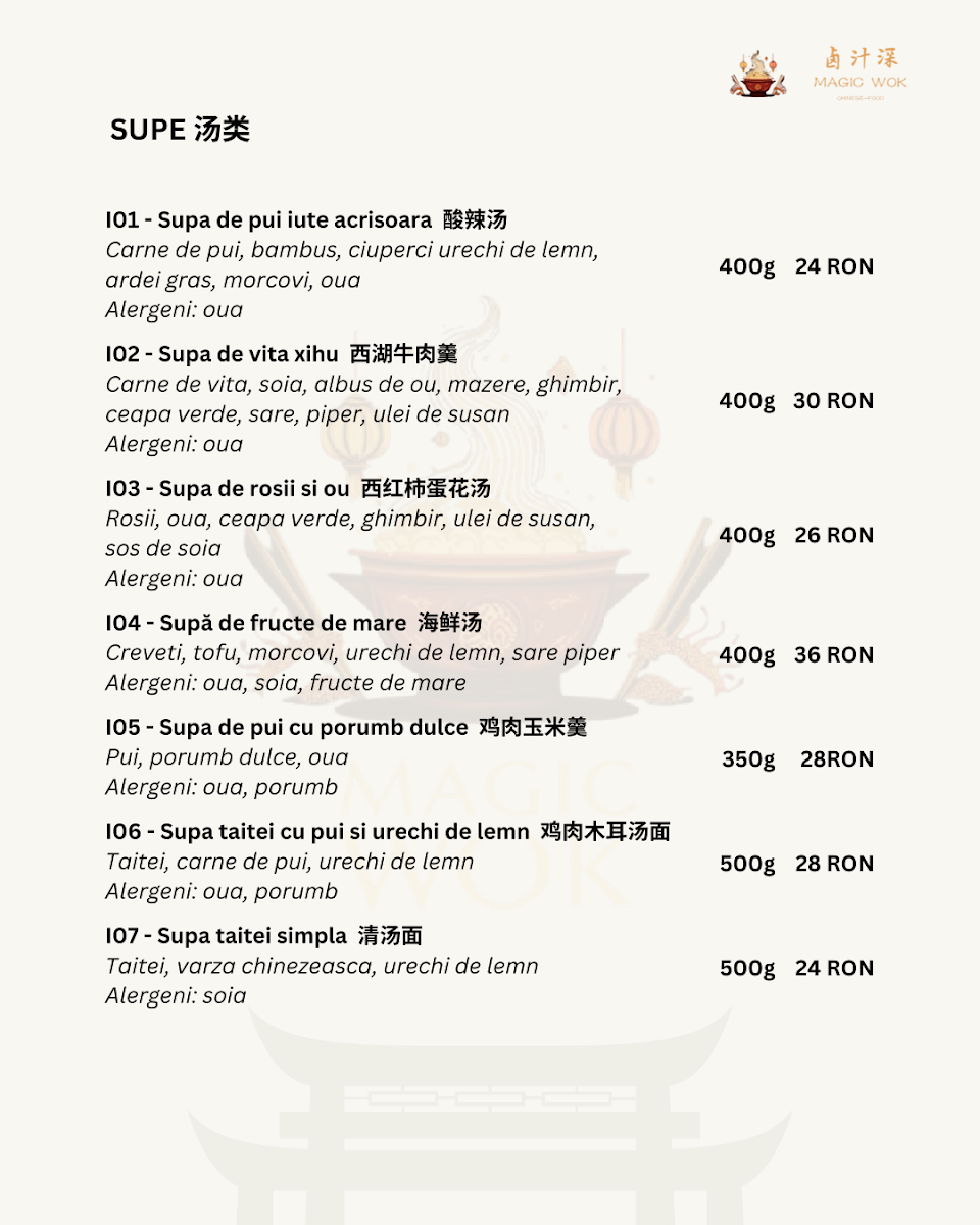 Magic Wok Chinese Food Photo Menu 5