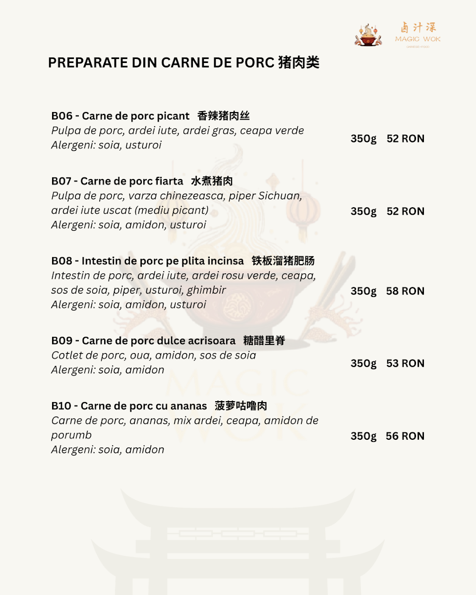 Magic Wok Chinese Food Photo Menu 8