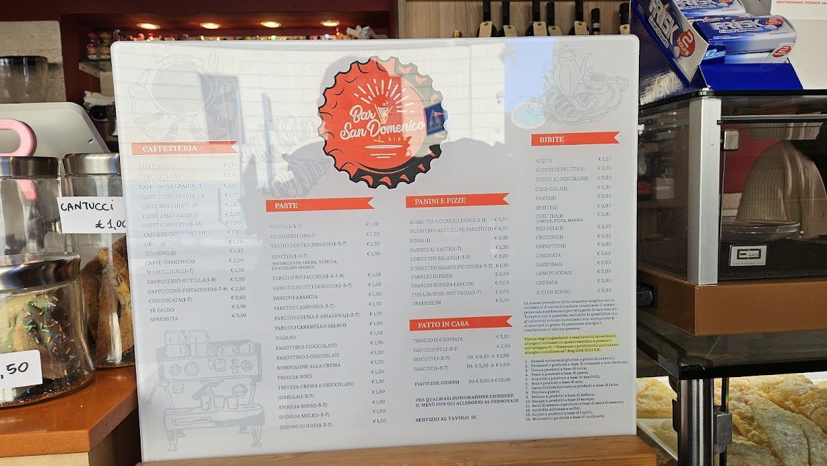 Bar San Domenico Photo Menu 1