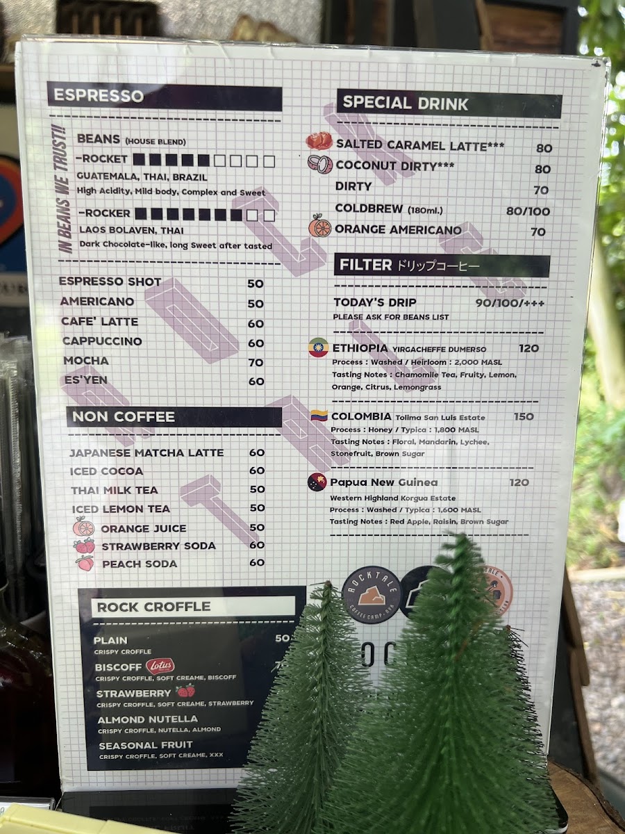 Rocktale Coffee Camp Photo Menu 5