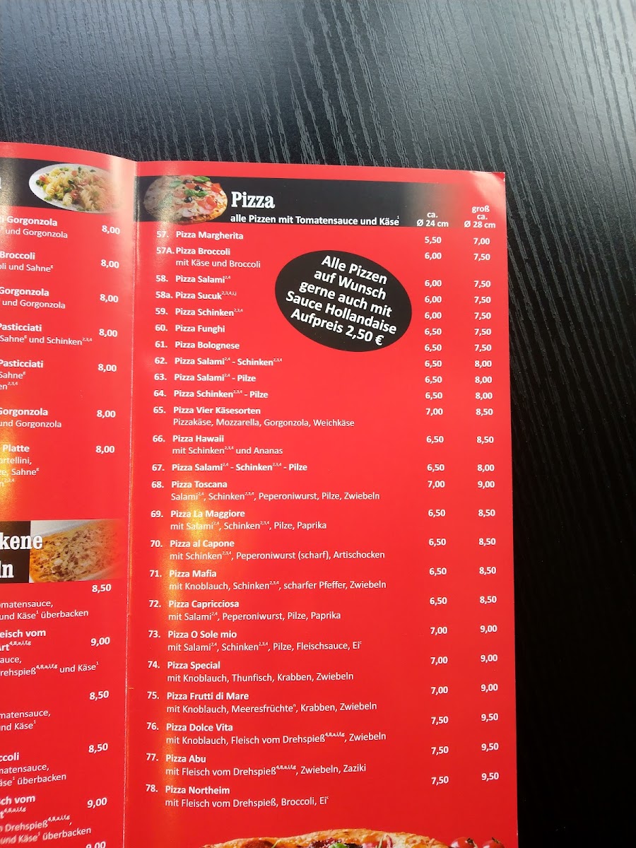 Dolce Vita Photo Menu 7