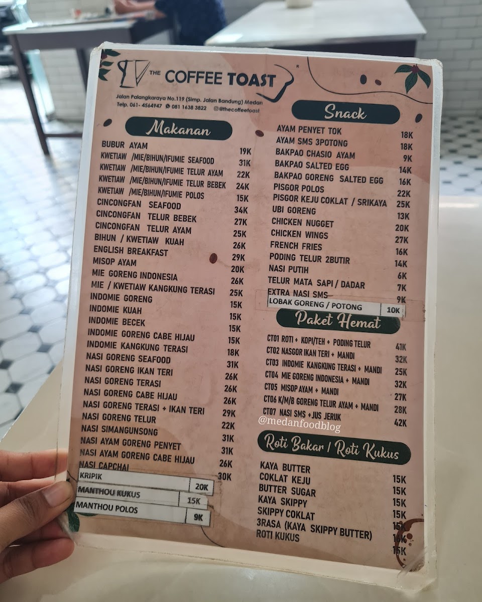 THE COFFEE TOAST Photo Menu 4