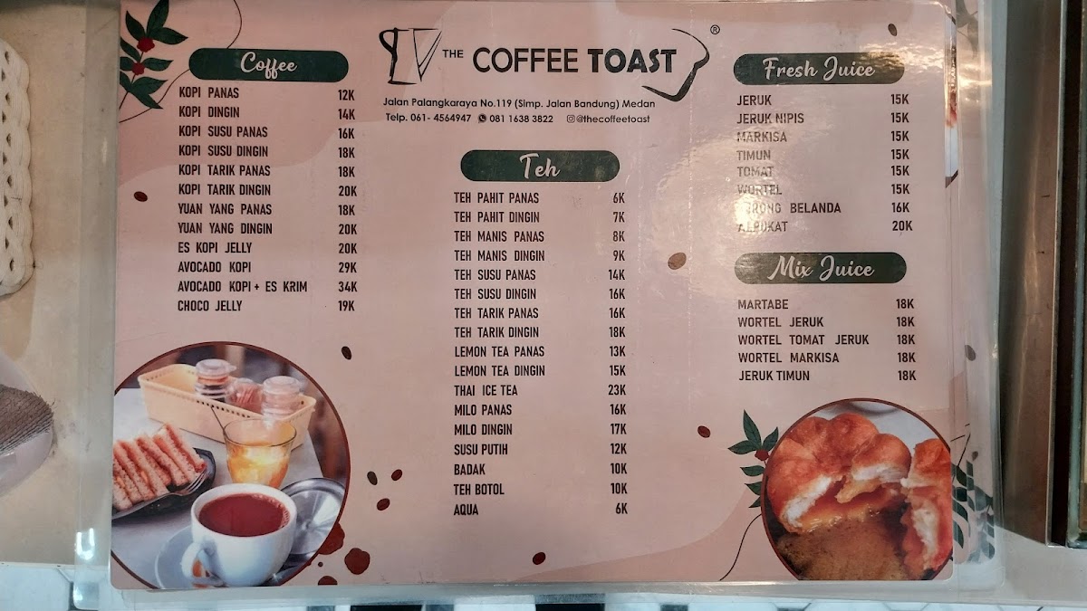 THE COFFEE TOAST Photo Menu 9