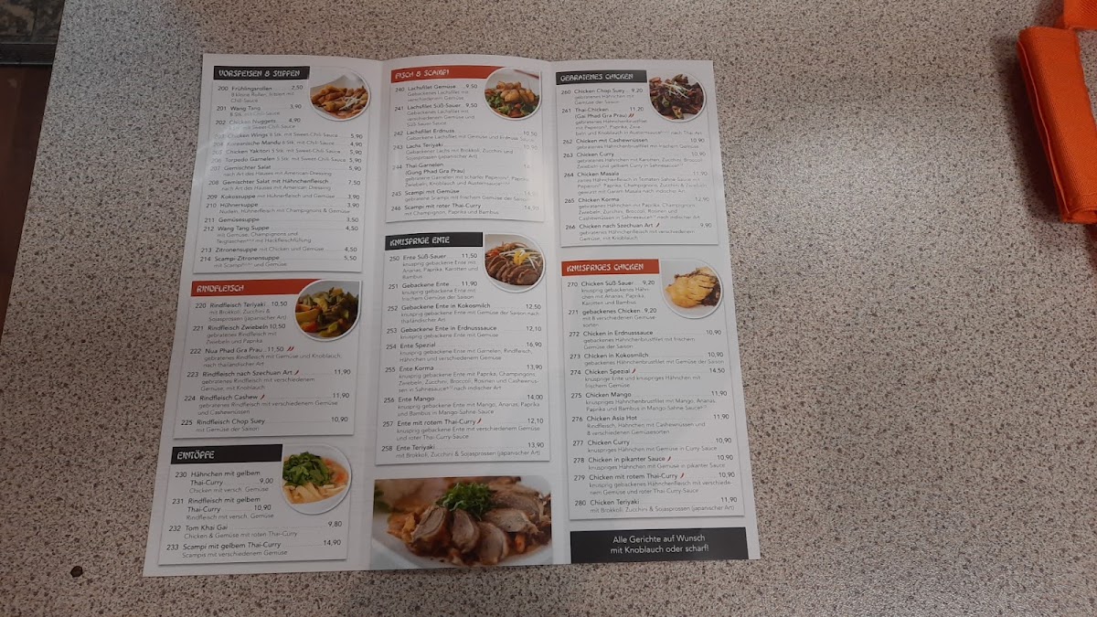 Asia HOT WOK Photo Menu 2
