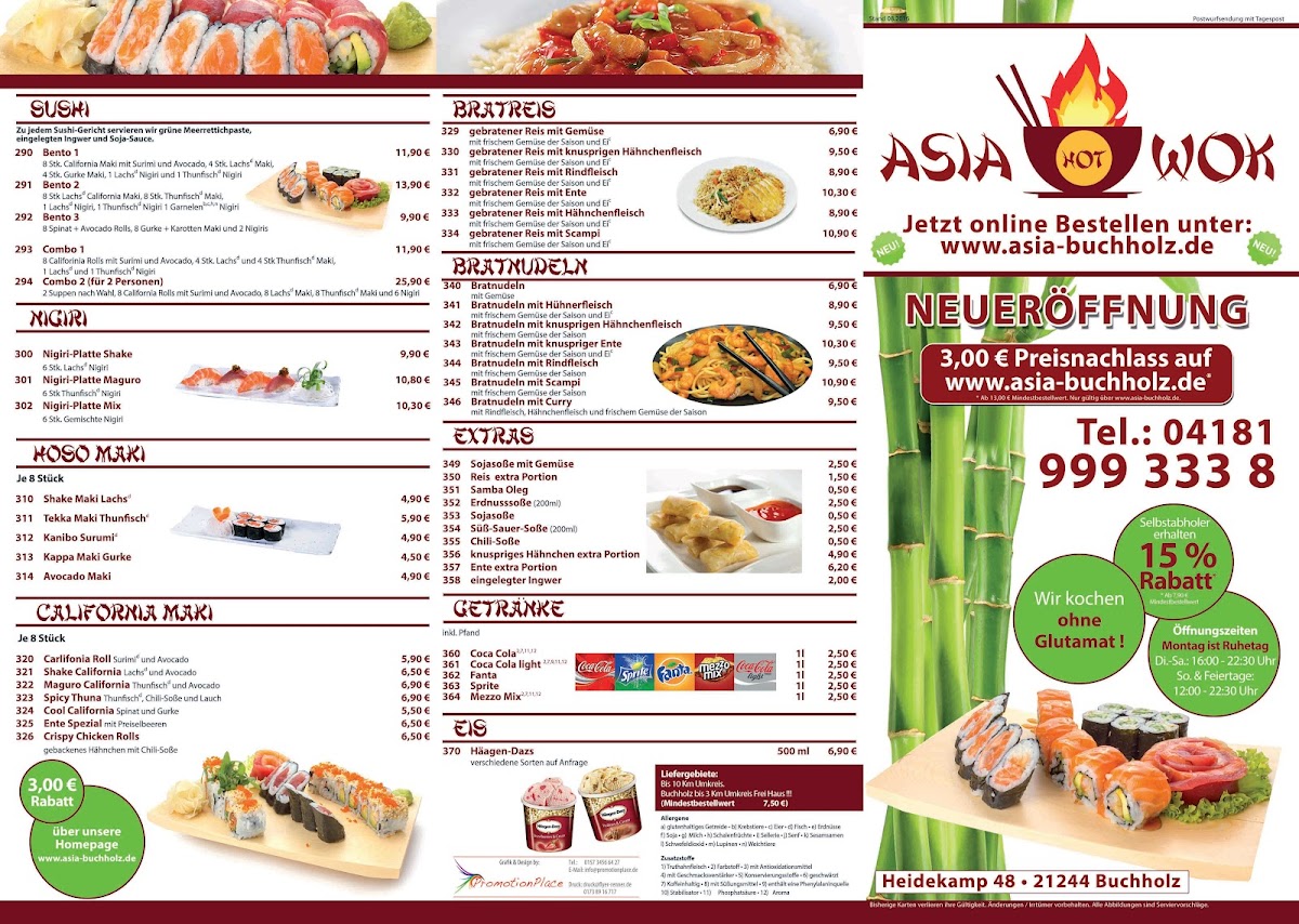 Asia HOT WOK Photo Menu 6