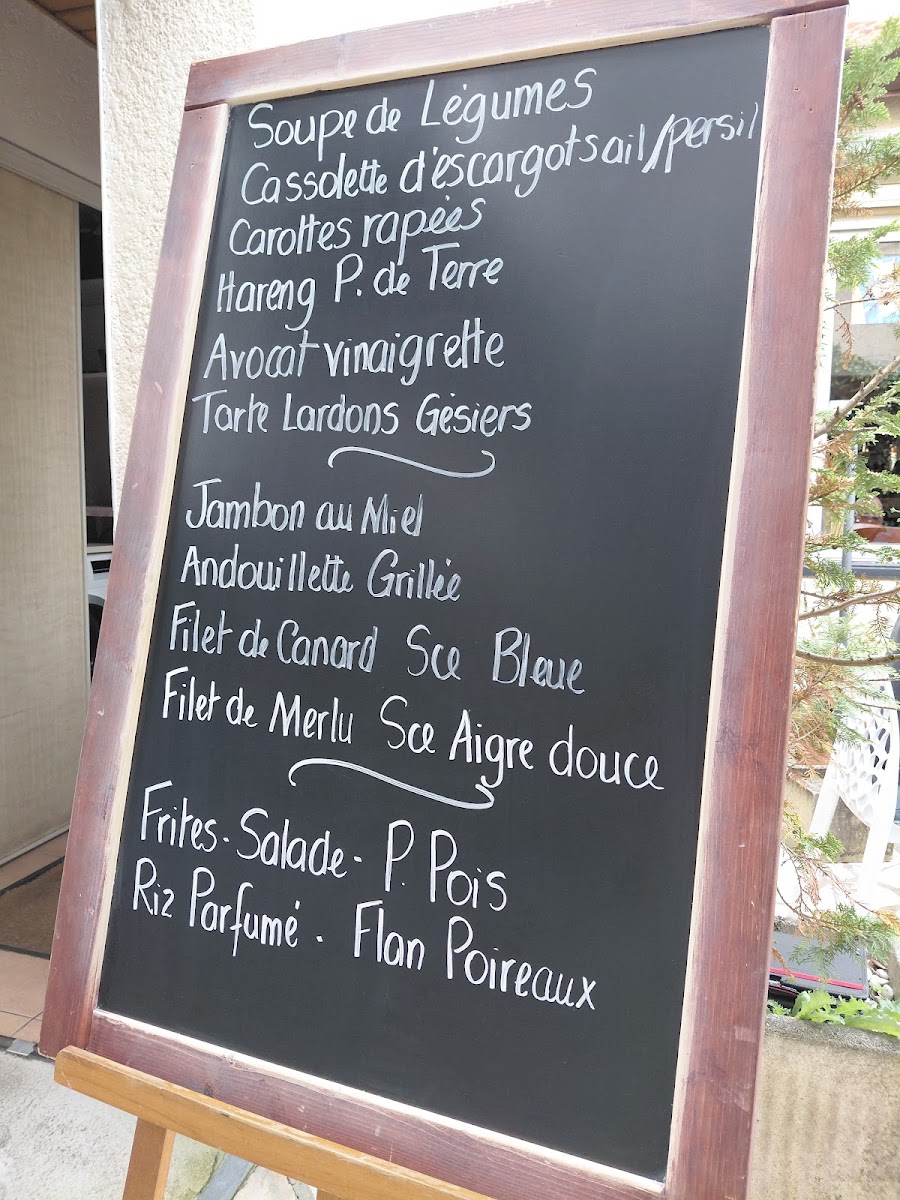 La Terrasse Du Lafon Photo Menu 1