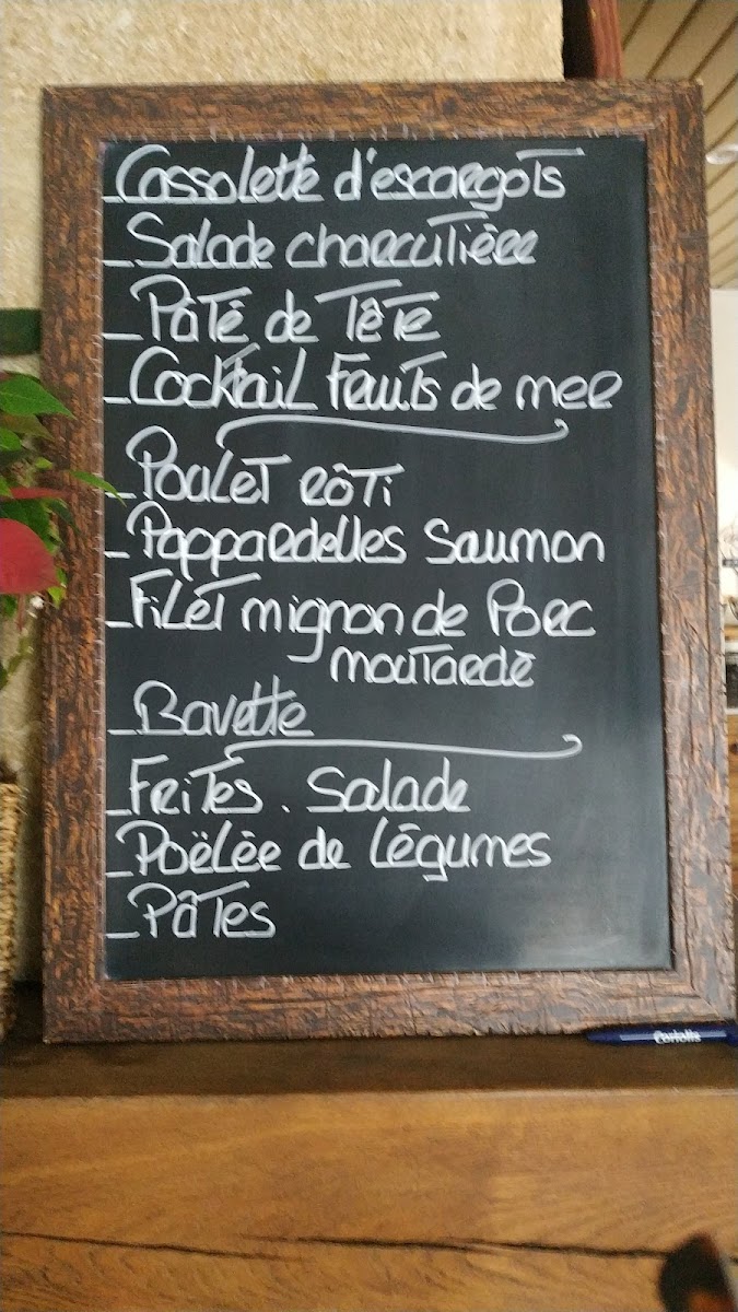 La Terrasse Du Lafon Photo Menu 3