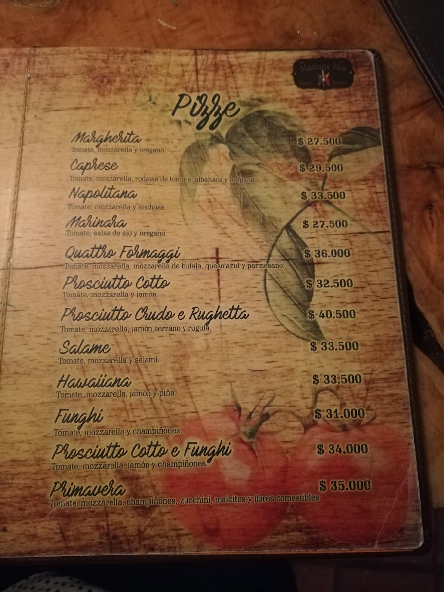 Restaurante Mamma Mia Photo Menu 7