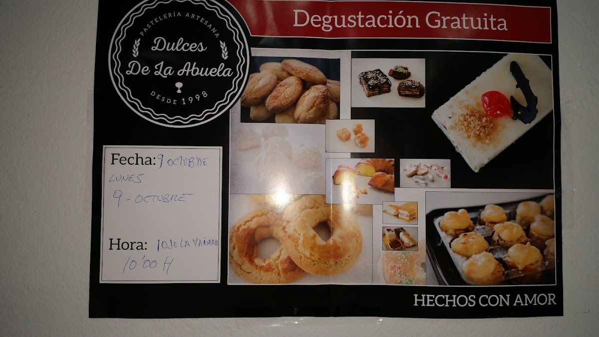 Cafeteria Nuestra Señora de los Dolores Photo Menu 1