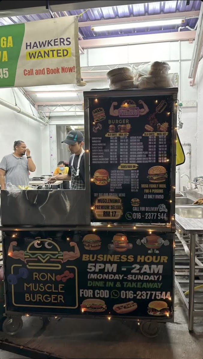 RON MUSCLE BURGER Photo Menu 3