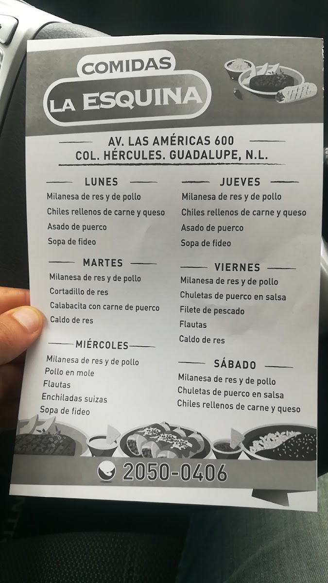 La esquina Photo Menu 1