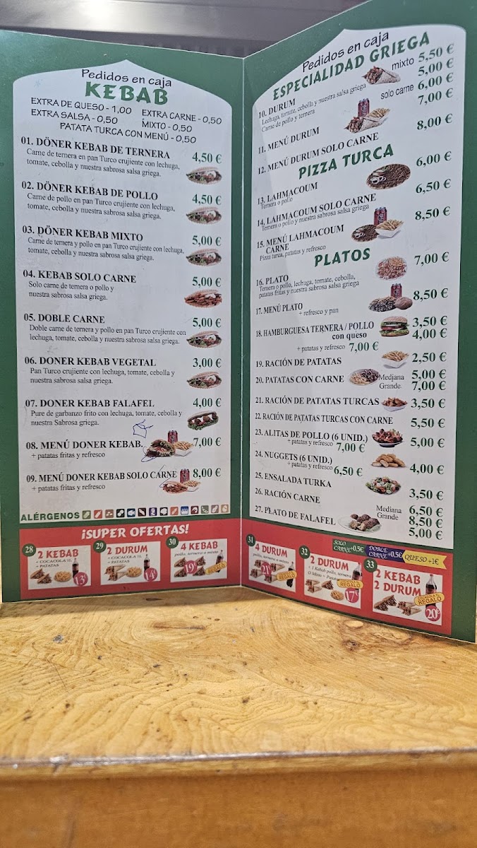 Rico Doner Kebab Pizza Turka Photo Menu 1