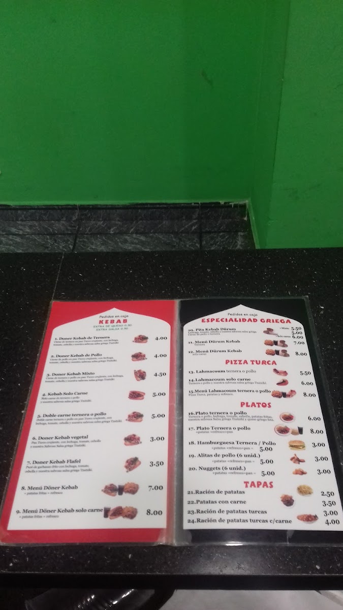 Rico Doner Kebab Pizza Turka Photo Menu 7
