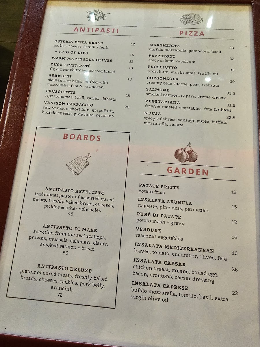 Osteria Matamata Photo Menu 3