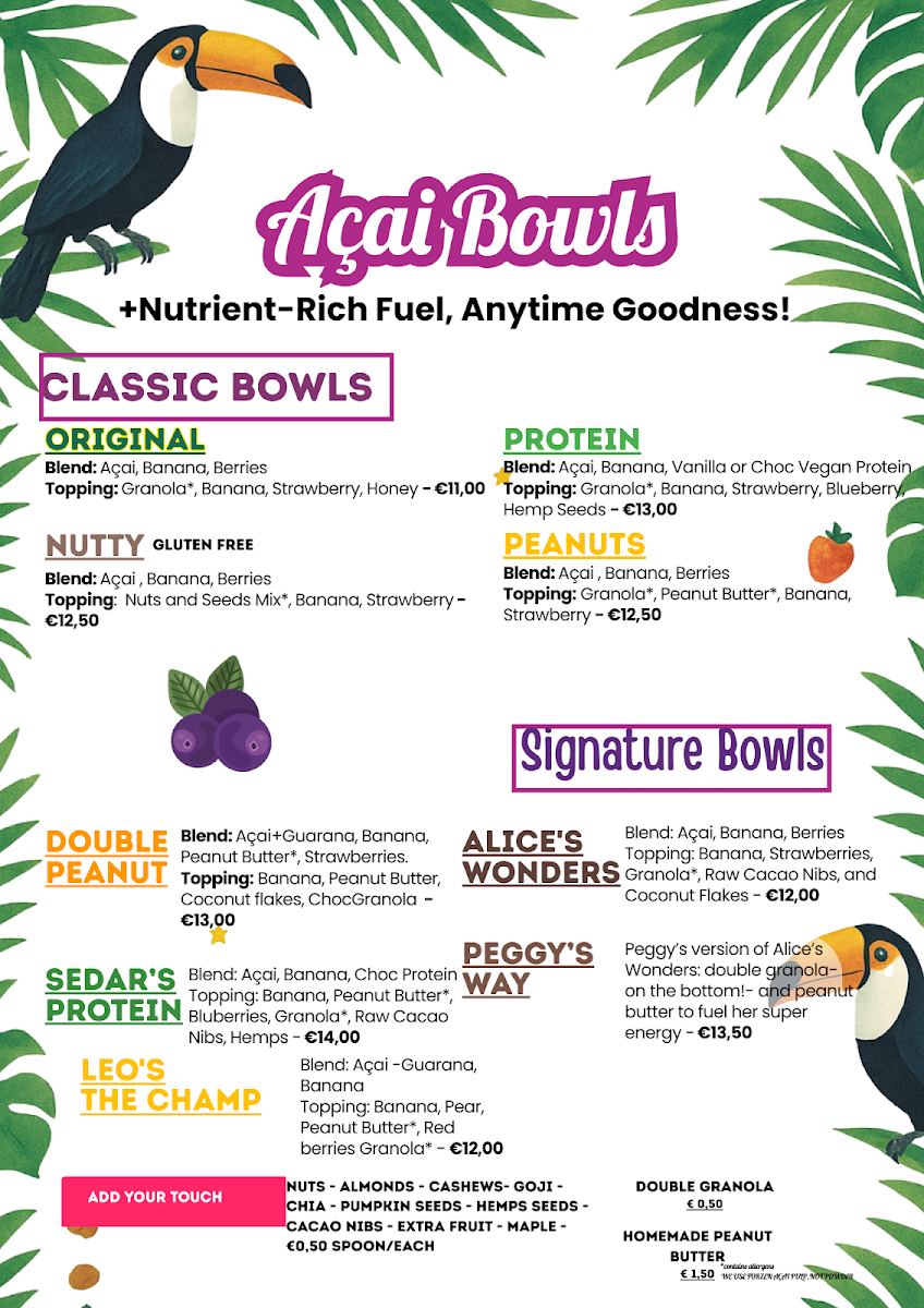 Very Açai - a friendly place Photo Menu 4