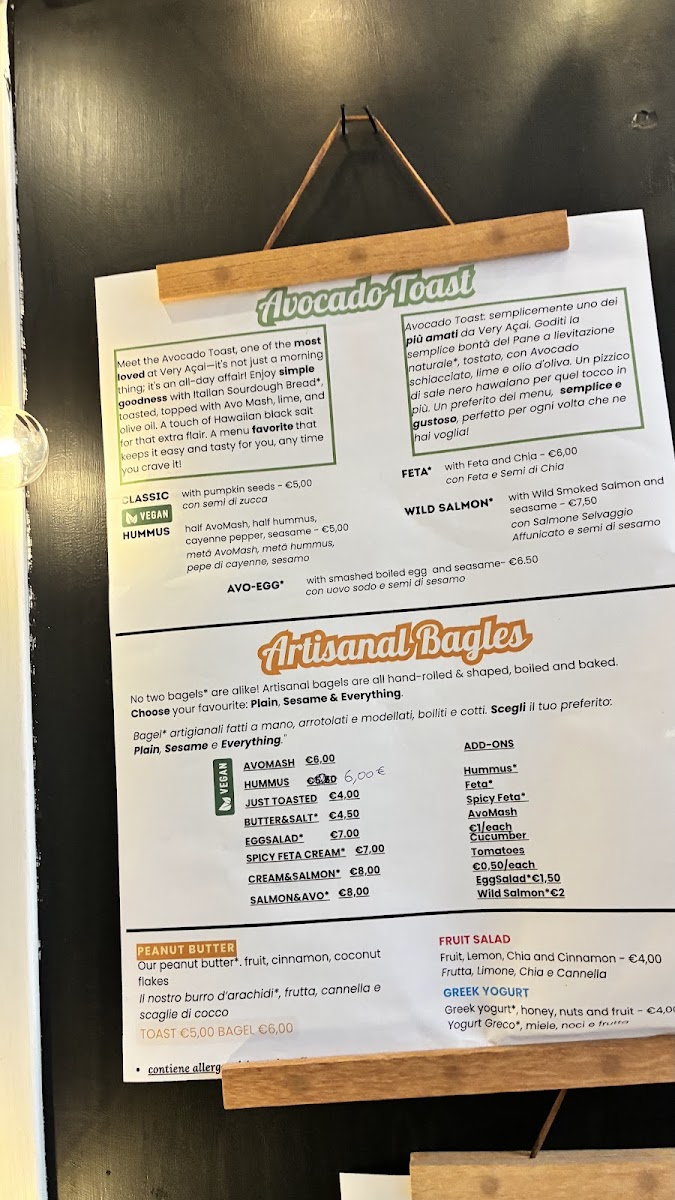 Very Açai - a friendly place Photo Menu 7