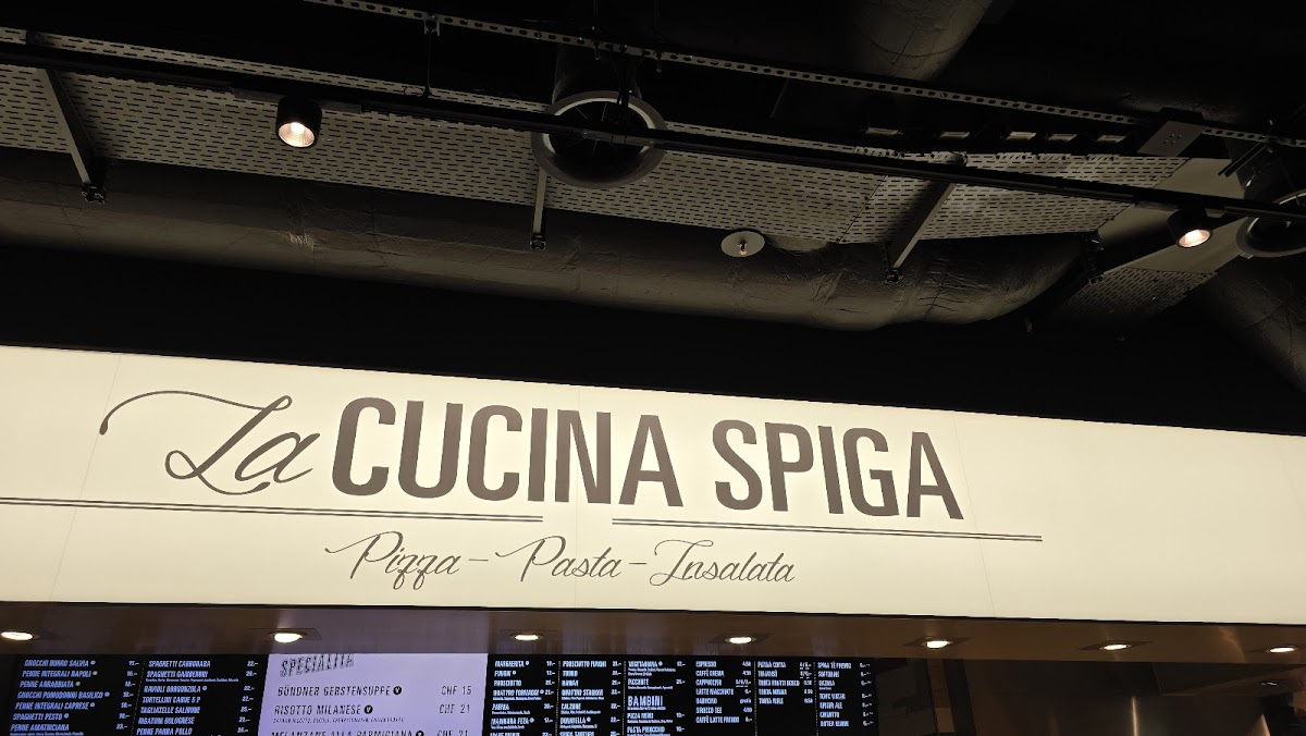SPIGA Ristorante Glattzentrum Photo Menu 1