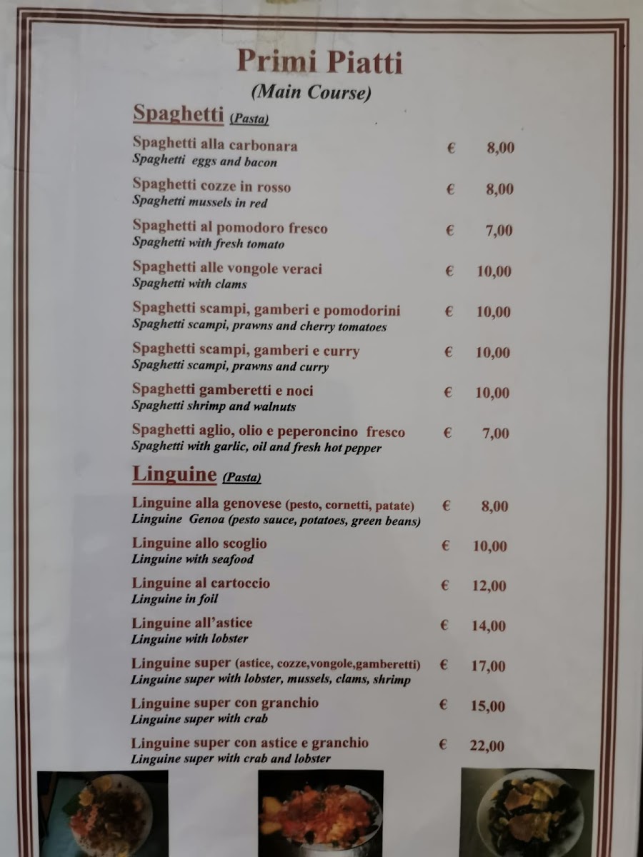Ristorante Gemelli Diversi Photo Menu 10
