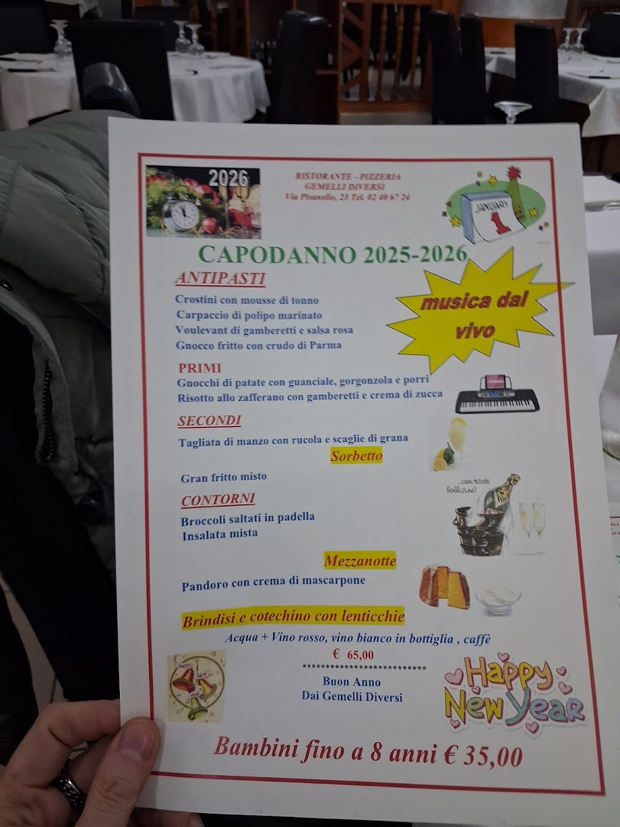 Ristorante Gemelli Diversi Photo Menu 5