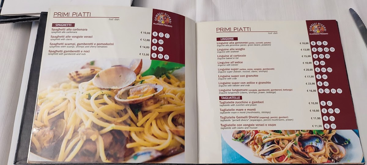 Ristorante Gemelli Diversi Photo Menu 7