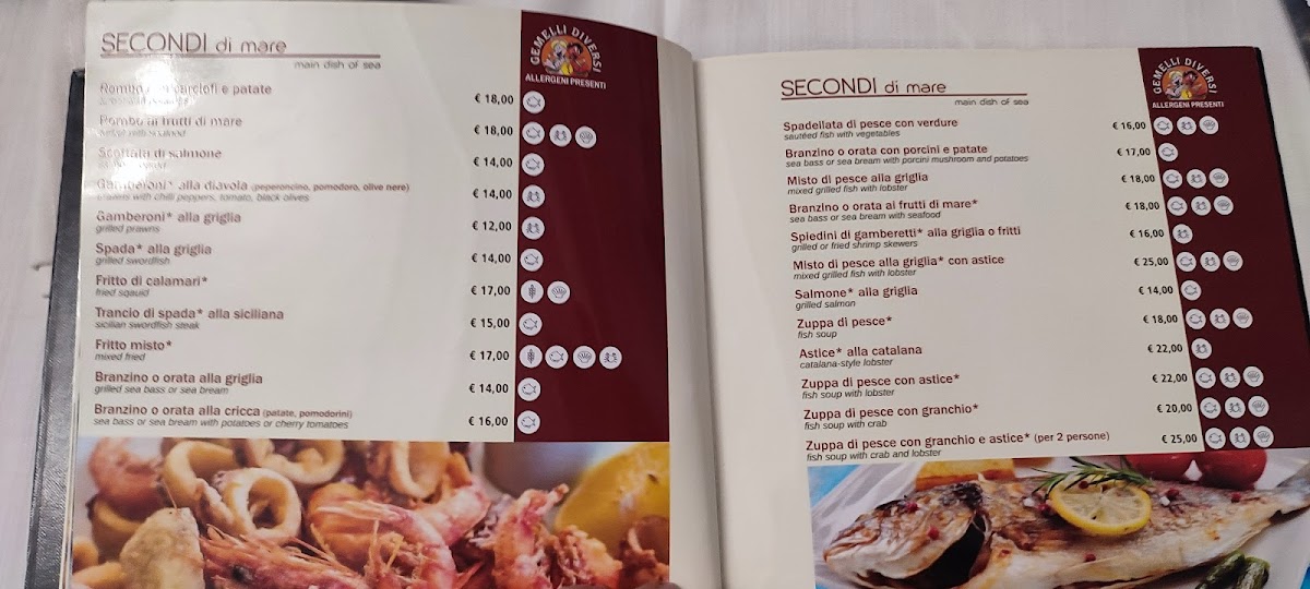 Ristorante Gemelli Diversi Photo Menu 8