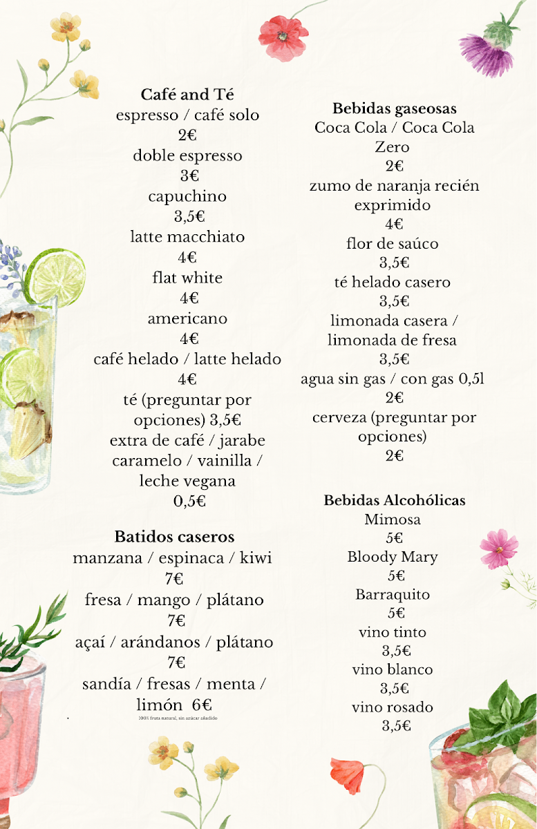 Vibras del Alma Photo Menu 3