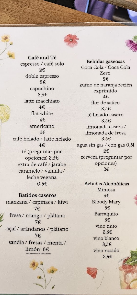 Vibras del Alma Photo Menu 6