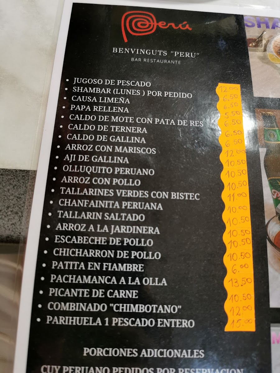 Benvinguts Bar Restaurant Photo Menu 5