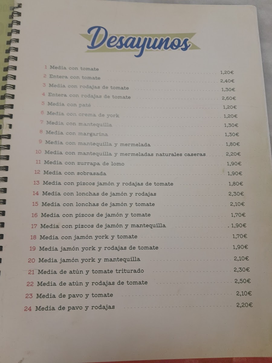 Bar Vianco Photo Menu 8