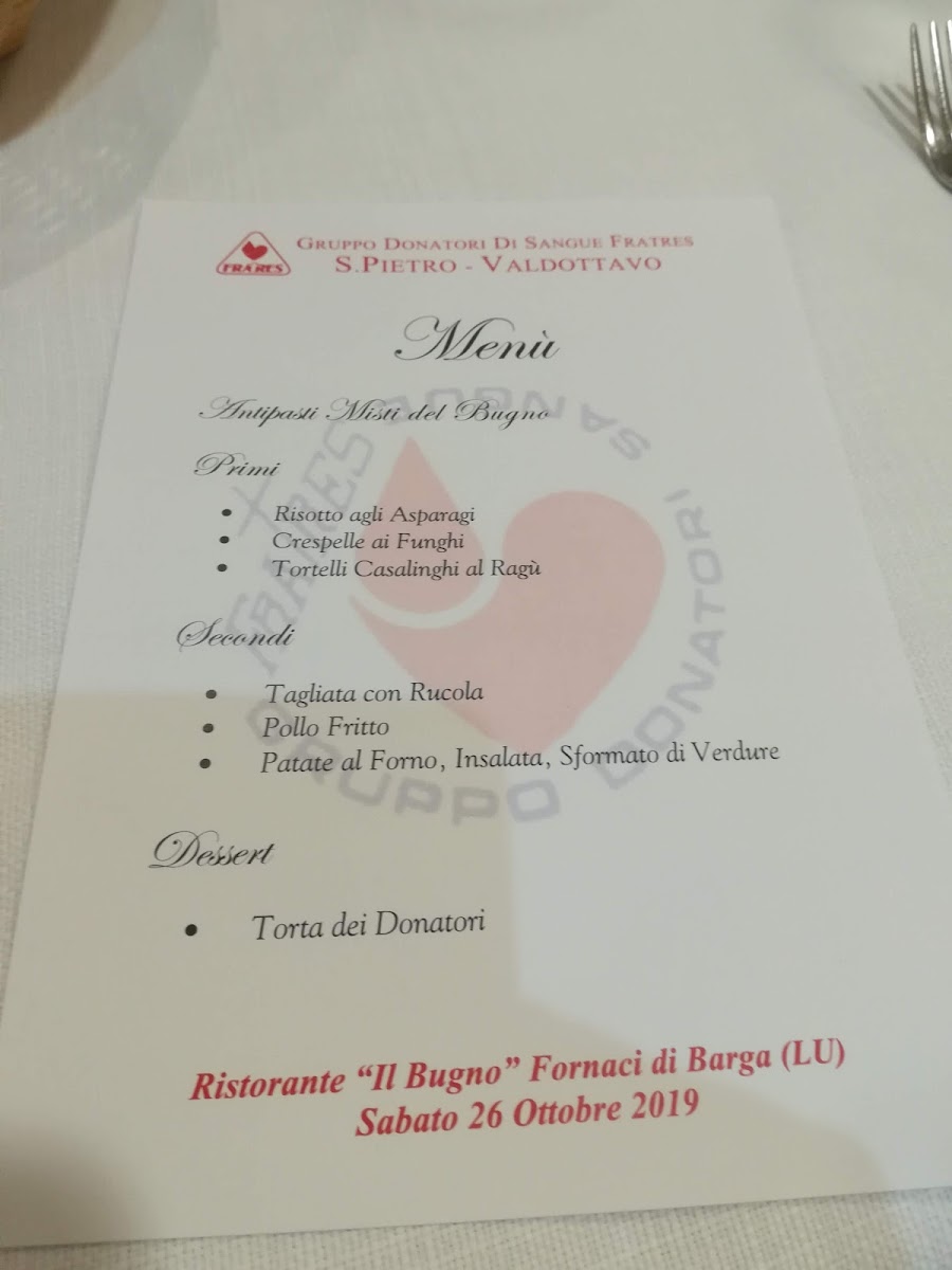 Ristorante Il Bugno Photo Menu 4