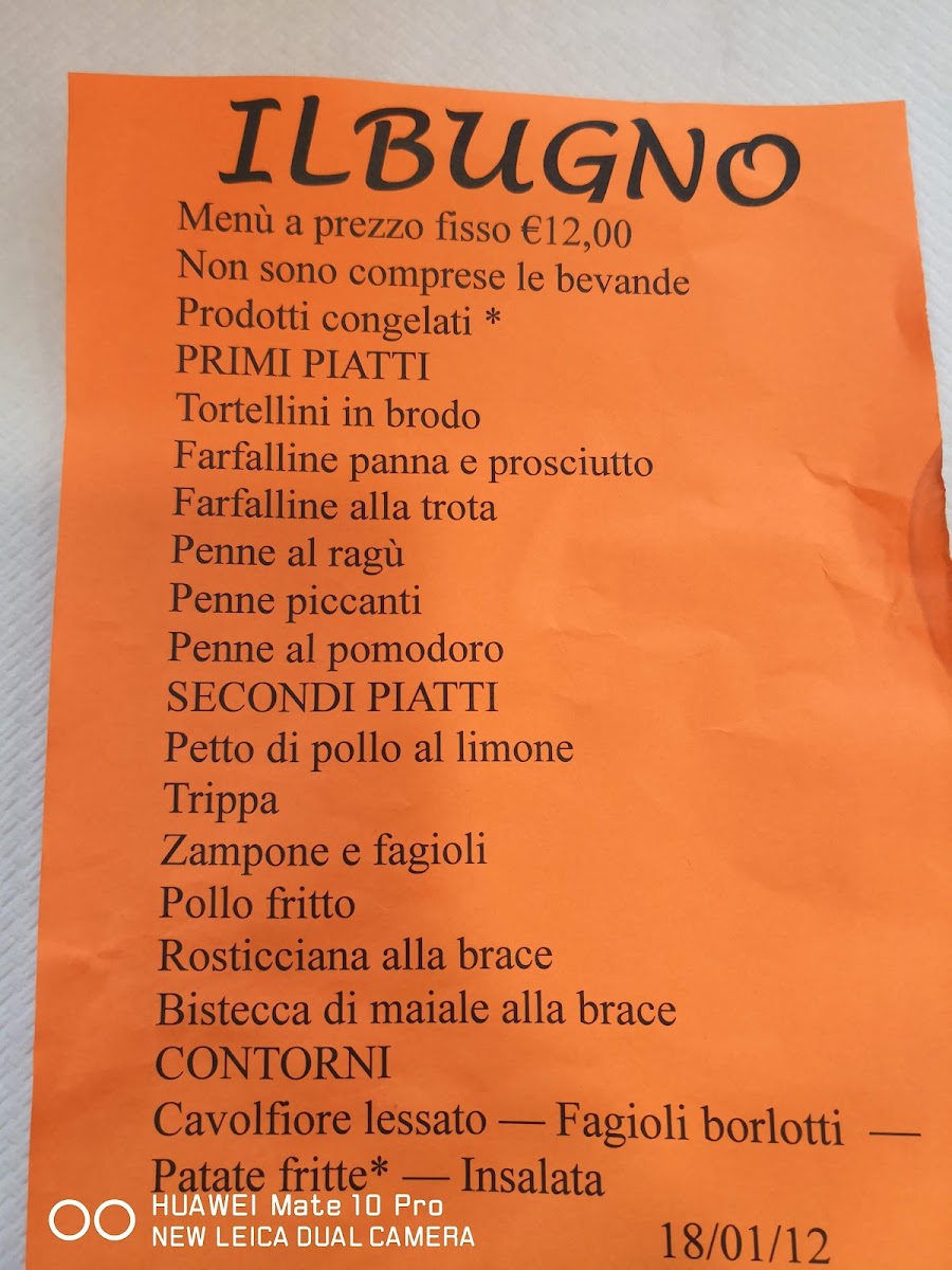 Ristorante Il Bugno Photo Menu 5