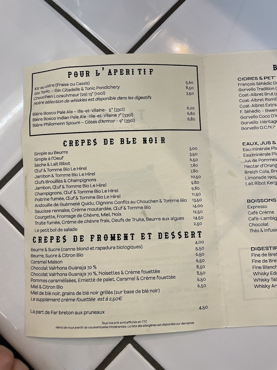 Tanguy Photo Menu 5