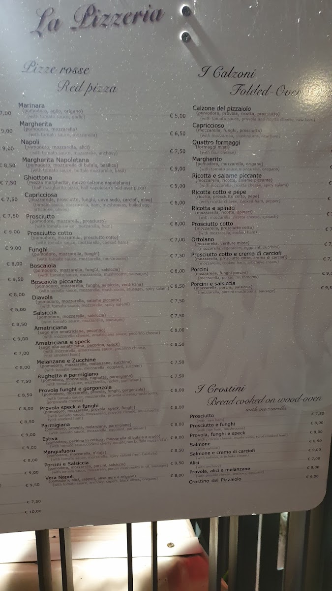 Ristorante Mangiafuoco Pizza&Grill Photo Menu 5