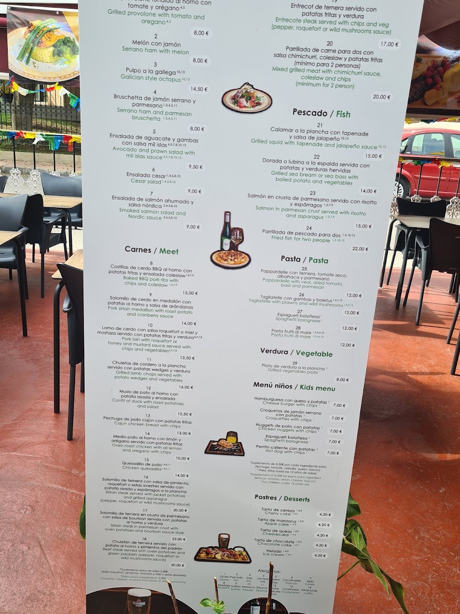 The Little Don Carlos Photo Menu 4